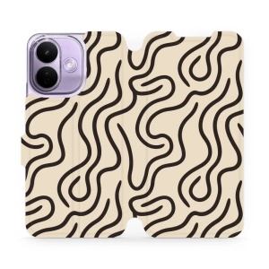 Flip pouzdro na mobil Xiaomi Redmi Note 17 Pro - Mobiwear VA60S, linky