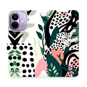 Flip pouzdro na mobil Xiaomi Redmi Note 17 Pro - Mobiwear VP53S, levhart