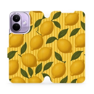 Flip pouzdro na mobil Xiaomi Redmi Note 17 Pro - Mobiwear VP81S, citrony
