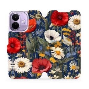 Flip pouzdro na mobil Xiaomi Redmi Note 17 Pro - Mobiwear VP46S, temná louka
