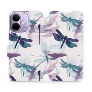 Flip pouzdro na mobil Xiaomi Redmi Note 17 Pro - Mobiwear VB09S, vážky nad vodou