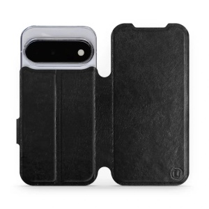 Flip pouzdro na mobil Google Pixel 11 - Mobiwear černé a šedé