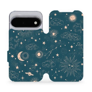 Flip pouzdro na mobil Google Pixel 11 - Mobiwear VP14S, magický vesmír