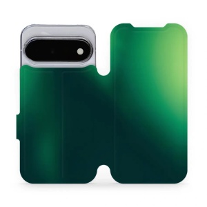 Flip pouzdro na mobil Google Pixel 11 - Mobiwear VP61S, zelený odstín