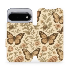 Flip pouzdro na mobil Google Pixel 11 - Mobiwear VP92S, motýlové