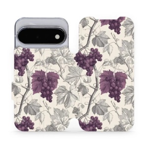 Flip pouzdro na mobil Google Pixel 11 - Mobiwear VB03S, vinná réva