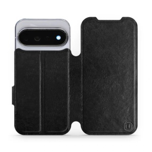 Flip pouzdro na mobil Google Pixel 11 Pro - Mobiwear černé a šedé