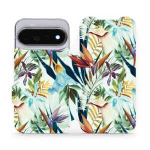 Flip pouzdro na mobil Google Pixel 11 Pro - Mobiwear M071P, flóra