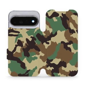 Flip pouzdro na mobil Google Pixel 11 Pro - Mobiwear V111P, maskáče