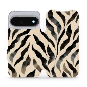 Flip pouzdro na mobil Google Pixel 11 Pro - Mobiwear VA53S, zebří
