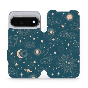 Flip pouzdro na mobil Google Pixel 11 Pro - Mobiwear VP14S, magický vesmír