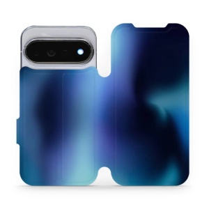 Flip pouzdro na mobil Google Pixel 11 Pro - Mobiwear VP68S, modrý odstín