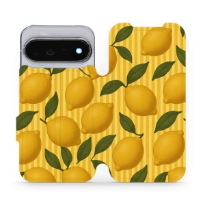 Flip pouzdro na mobil Google Pixel 11 Pro - Mobiwear VP81S, citrony
