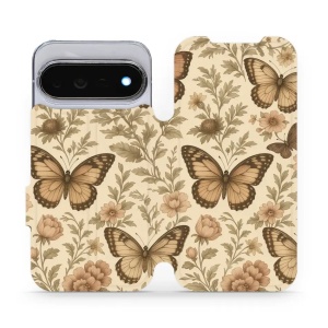 Flip pouzdro na mobil Google Pixel 11 Pro - Mobiwear VP92S, motýlové