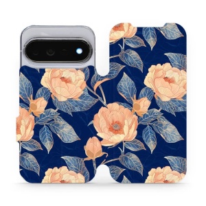 Flip pouzdro na mobil Google Pixel 11 Pro - Mobiwear VB19S, hedvábný šál