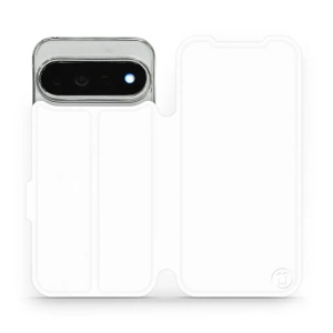 Flip pouzdro na mobil Google Pixel 11 Pro XL - Mobiwear bílé a šedé