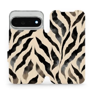 Flip pouzdro na mobil Google Pixel 11 Pro XL - Mobiwear VA53S, zebří