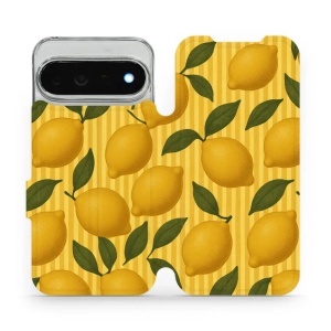 Flip pouzdro na mobil Google Pixel 11 Pro XL - Mobiwear VP81S, citrony