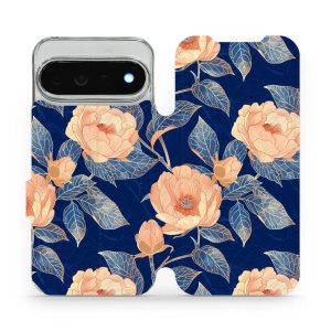 Flip pouzdro na mobil Google Pixel 11 Pro XL - Mobiwear VB19S, hedvábný šál