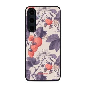 Lesklý kryt na mobil Samsung Galaxy S26 FE - Mobiwear Glossy GB01G, jahodový herbář