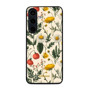 Lesklý kryt na mobil Samsung Galaxy S26 FE - Mobiwear Glossy GB14G, heřmánky a pryskyřníky