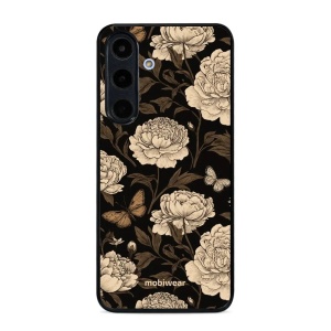 Lesklý kryt na mobil Samsung Galaxy S26 FE - Mobiwear Glossy GB16G, pivoňky a motýli