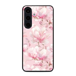 Lesklý kryt na mobil Samsung Galaxy S26 FE - Mobiwear Glossy GB18G, magnolie v pudrově růžové