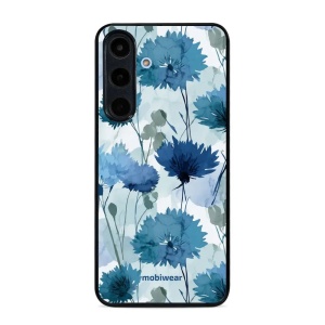 Lesklý kryt na mobil Samsung Galaxy S26 FE - Mobiwear Glossy GB23G, akvarelové chrpy