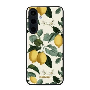 Lesklý kryt na mobil Samsung Galaxy S26 FE - Mobiwear Glossy GB02G, rozkvetlé citrony