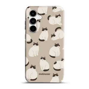 Odolný kryt na mobil Samsung Galaxy S26 FE - Mobiwear Elite Pro E160E, kočičáci