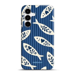 Odolný kryt na mobil Samsung Galaxy S26 FE - Mobiwear Elite Pro EP89E, rybky