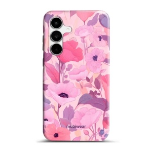 Odolný kryt na mobil Samsung Galaxy S26 FE - Mobiwear Elite Pro EP74E, růžové květy snů