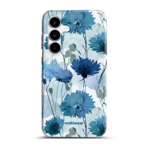 Odolný kryt na mobil Samsung Galaxy S26 FE - Mobiwear Elite Pro EB23E, akvarelové chrpy