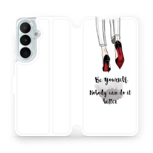 Flip pouzdro na mobil Samsung Galaxy S26 FE - Mobiwear M046P, be yourself
