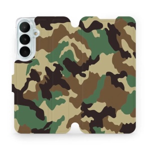 Flip pouzdro na mobil Samsung Galaxy S26 FE - Mobiwear V111P, maskáče