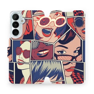 Flip pouzdro na mobil Samsung Galaxy S26 FE - Mobiwear VP18P, komiks