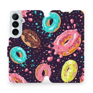 Flip pouzdro na mobil Samsung Galaxy S26 FE - Mobiwear VP19S, donutky