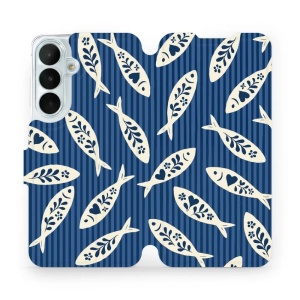 Flip pouzdro na mobil Samsung Galaxy S26 FE - Mobiwear VP89S, rybky