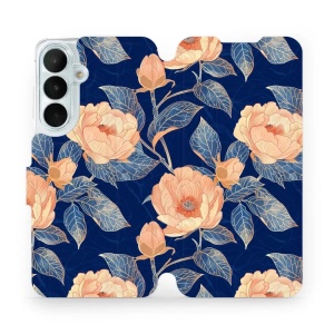 Flip pouzdro na mobil Samsung Galaxy S26 FE - Mobiwear VB19S, hedvábný šál