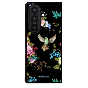 Lesklý kryt na mobil Samsung Galaxy Z Fold8 Ultra - Mobiwear Glossy G041G, ptáček a květy