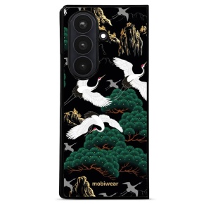 Lesklý kryt na mobil Samsung Galaxy Z Fold8 Ultra - Mobiwear Glossy G042G, jeřábi