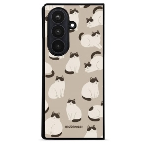 Lesklý kryt na mobil Samsung Galaxy Z Fold8 Ultra - Mobiwear Glossy G160G, kočičáci