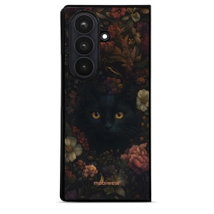 Lesklý kryt na mobil Samsung Galaxy Z Fold8 Ultra - Mobiwear Glossy G161G, temná kočka