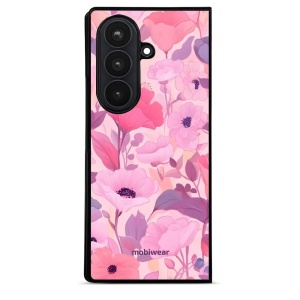 Lesklý kryt na mobil Samsung Galaxy Z Fold8 Ultra - Mobiwear Glossy GP74G, růžové květy snů