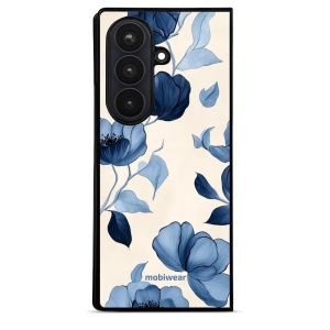 Lesklý kryt na mobil Samsung Galaxy Z Fold8 Ultra - Mobiwear Glossy GP73G, modrá krása květů
