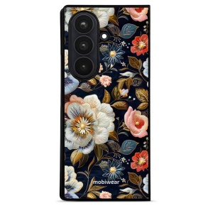 Lesklý kryt na mobil Samsung Galaxy Z Fold8 Ultra - Mobiwear Glossy GB04G, vyšívaná kytice