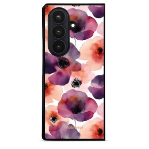 Lesklý kryt na mobil Samsung Galaxy Z Fold8 Ultra - Mobiwear Glossy GB20G, akvarelové máky