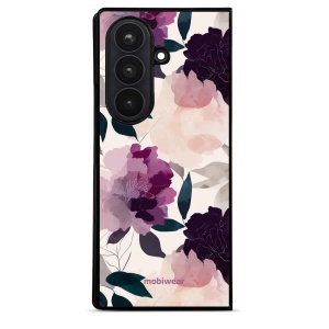 Lesklý kryt na mobil Samsung Galaxy Z Fold8 Ultra - Mobiwear Glossy GB21G, akvarelové pivoňky