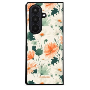 Lesklý kryt na mobil Samsung Galaxy Z Fold8 Ultra - Mobiwear Glossy GB22G, akvarelové sedmikrásky