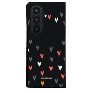 Lesklý kryt na mobil Samsung Galaxy Z Fold8 Ultra - Mobiwear Glossy GP79G, srdíčka